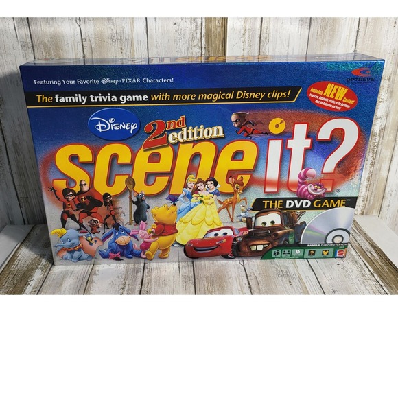 Disney Scene It? 2nd Edition DVD Movie Trivia Game - Family Fun - Picture 1 of 3